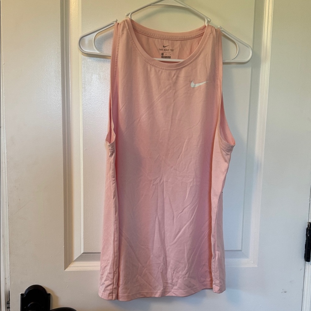 Nike Women's Light Pink Tank Top